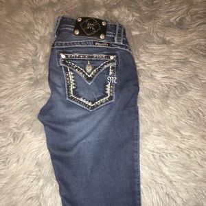 Size 26 boot cut Miss Me jeans